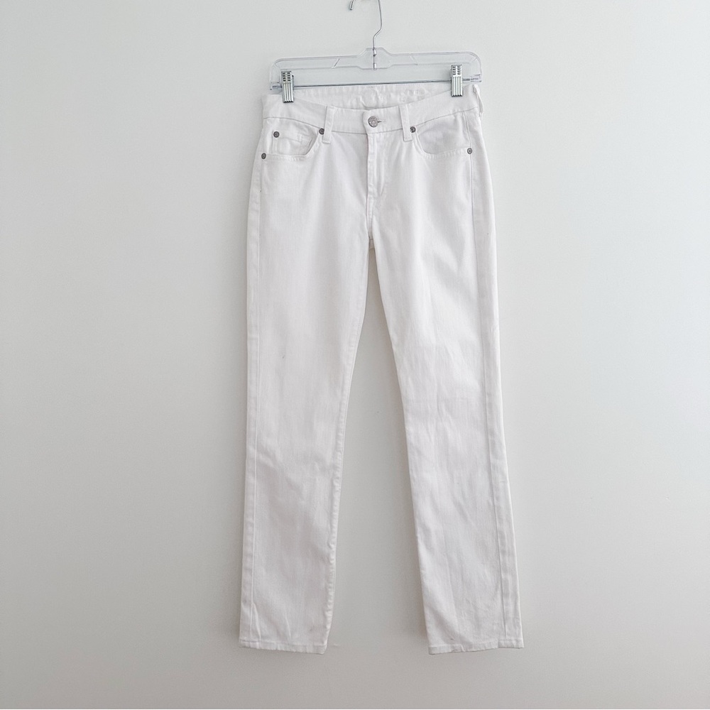 7 For All Mankind White Jeans - Picture 9 of 9